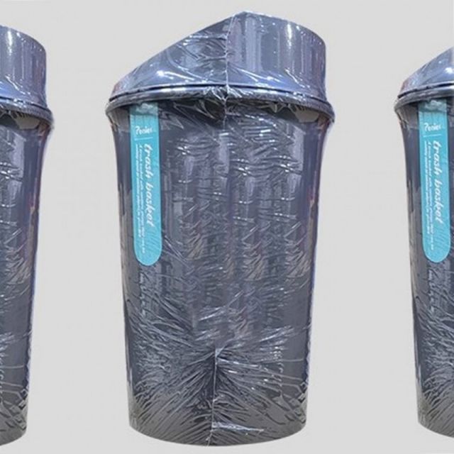 라인 쓰레기통 예쁜 인테리어 휴지통 20L 4호