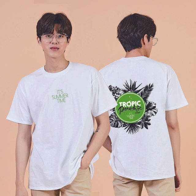 키밍 SUMMER 커스텀반팔티 남자티셔츠 편한 여름 옷