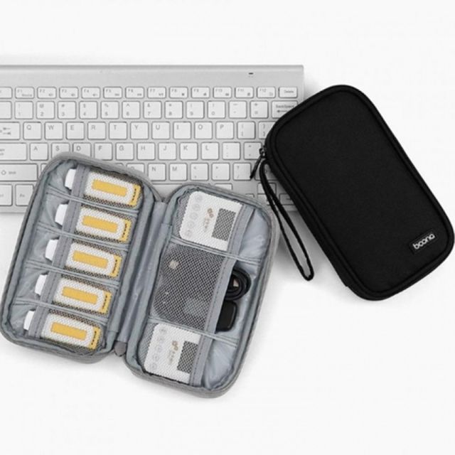 휴대용 USB 전자기기 수납 여행용 멀티 파우치 케이스