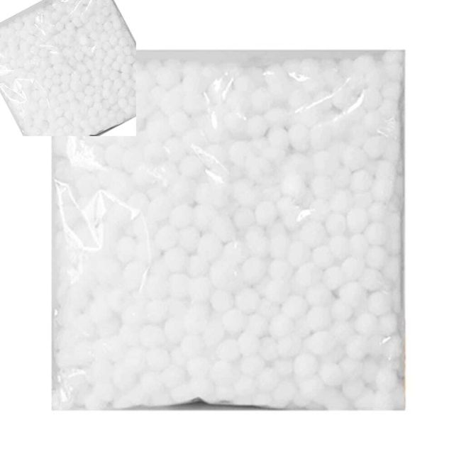 파티장식 플러피볼 흰색 데코용 POM 3.2cm 공예용폼 핸드메이드소품부자재 DIY장식 데코솜뭉치