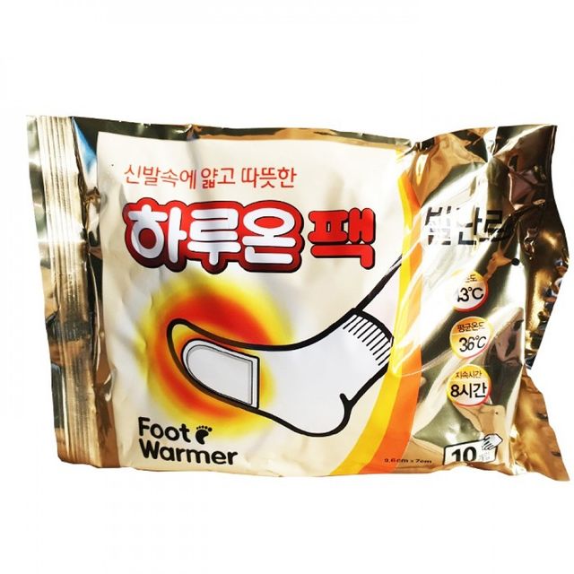 발온팩 신발속에 보온팩 발온기 10매입