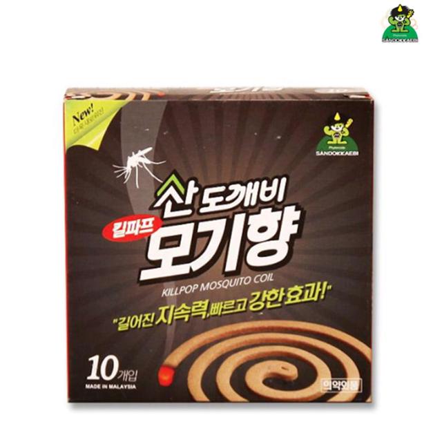 산도깨비 모기향 10개입 (0653) -O