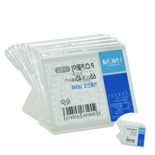 pop스탠드 종이꽂이 POP꽂이 단면 10개입 L6545 65x45mm
