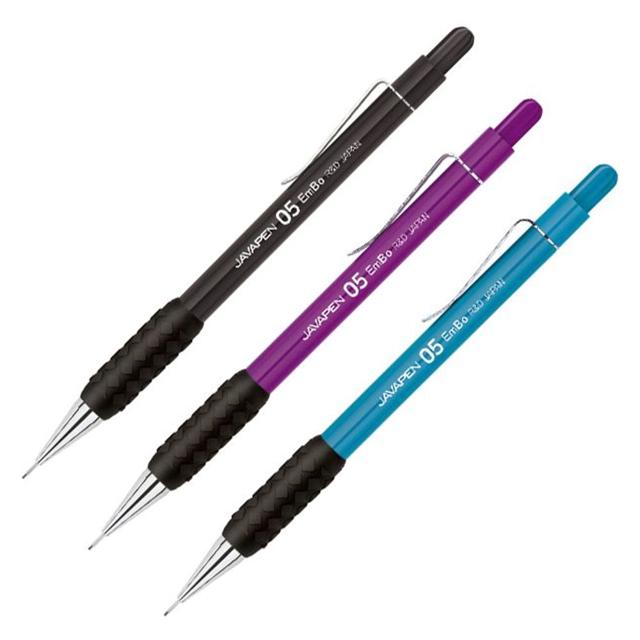 엠보 샤프 0.5mm 12개 세트 1P 학교 학용품 필기도구