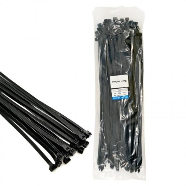 케이블타이 고정밴드 10x450mm 블랙 약100개