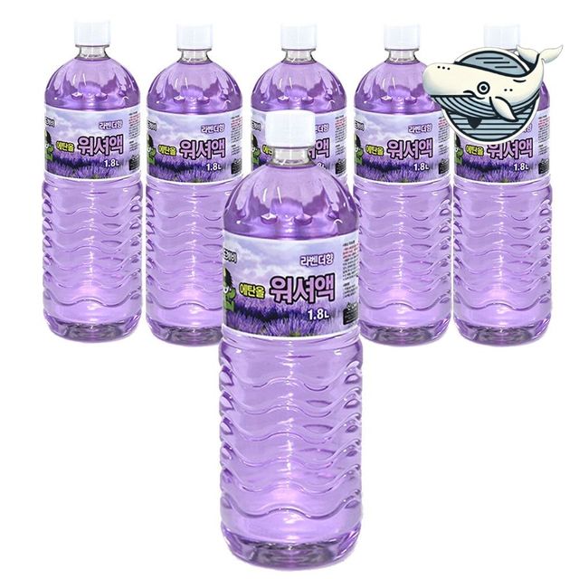 산도깨비 에탄올 세정액 1.8L 6개 강력한