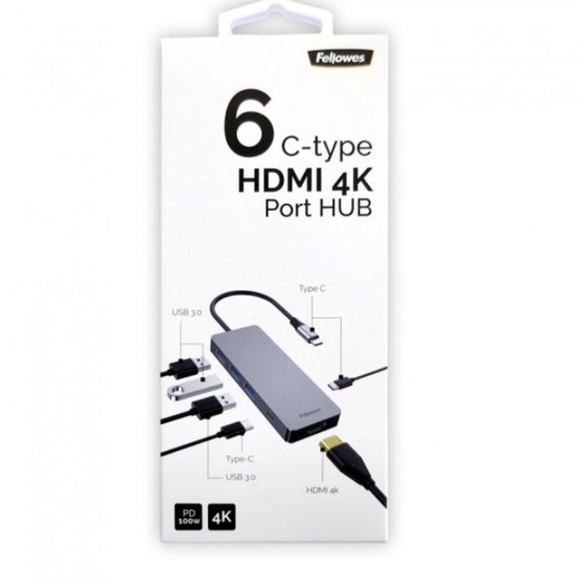 C타입 6IN1 HDMI4K 허브 CRC100007973
