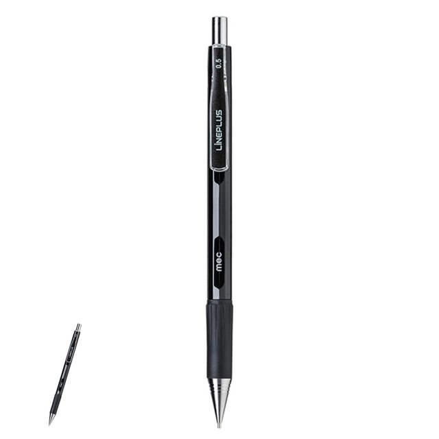 샤프연필 샤프펜슬 샤프 멕 제도샤프 0.5mm 블랙 1개입 블리스터 포장 설계 제도 필기