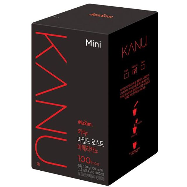 맥심카누 미니 마일드 로스트 0.9gX100T 동서식품