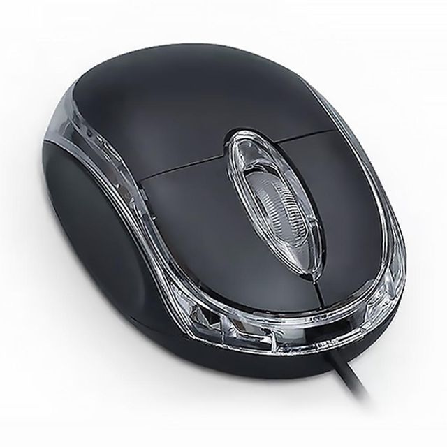 유선 광마우스 TGC-M100 블랙 USB TGIC COMPUTER