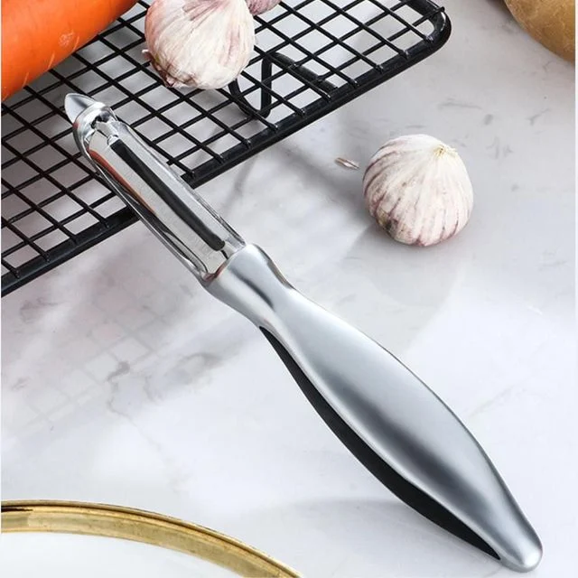 V자헤드 일자 스테인리스 감자칼 17cm