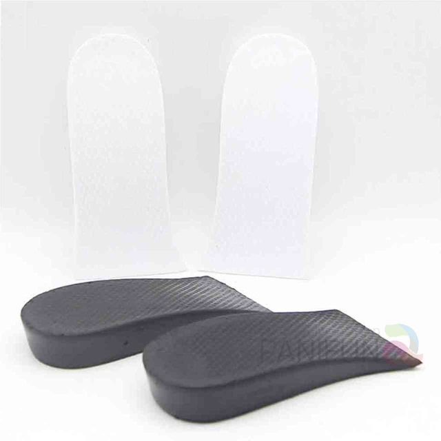 남녀 공용 키높이 깔창 2cm, 운동화 푹신한 뒷꿈치 쿠션 깔창