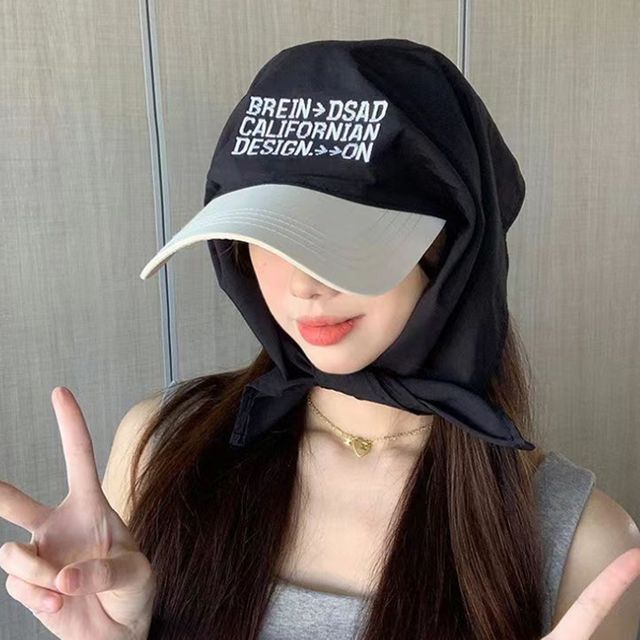 썸머 바스락 자외선차단 물놀이 캡모자