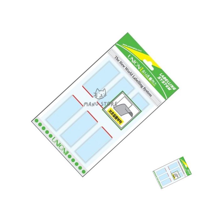 스티커견출지 방수라벨지 보호견출지 422 24x53mm