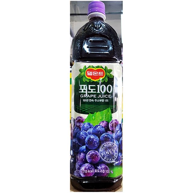 식재료 포도주스(롯데 1.5L)X6