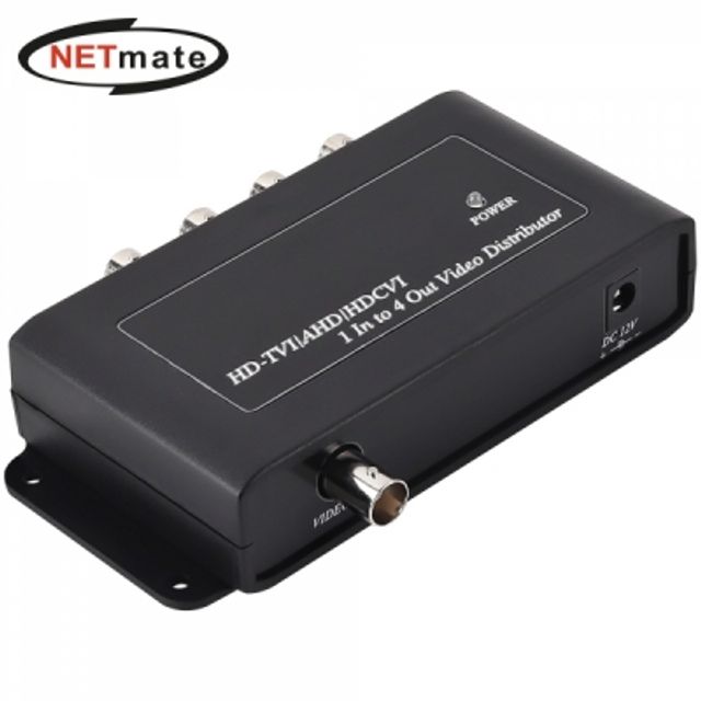강원전자 넷메이트 BNC 1-4 분배기 NM-CD104N