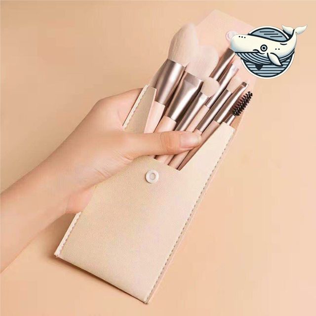 아름다운 메이크업 브러쉬 휴대용 파우치 8종