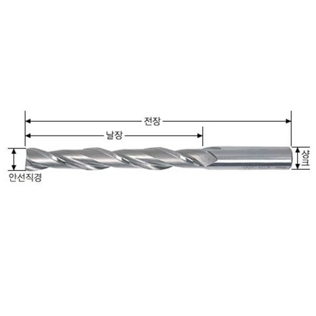42570 2F 엑스트라롱엔드밀 2F-20x20x120x200M