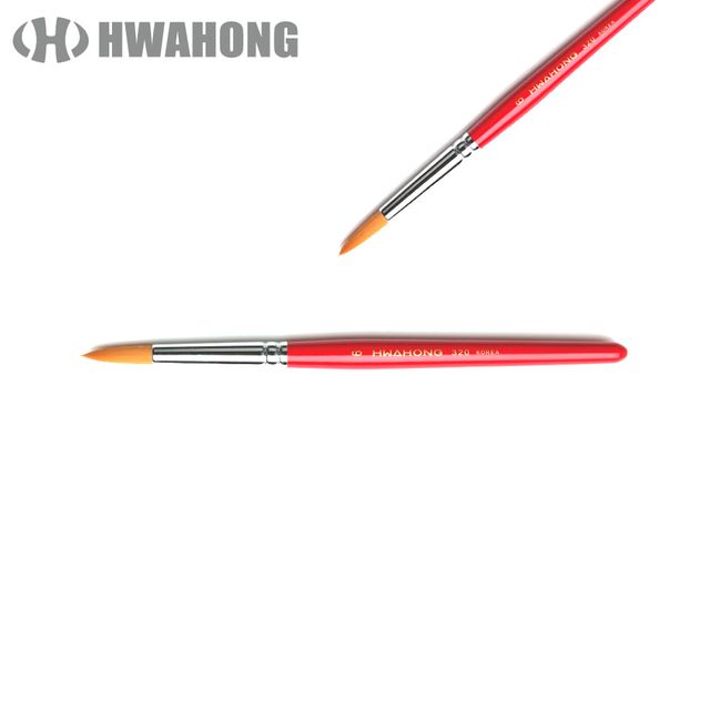 화홍 다용도 세필붓 320_6호 수채화붓 붓펜