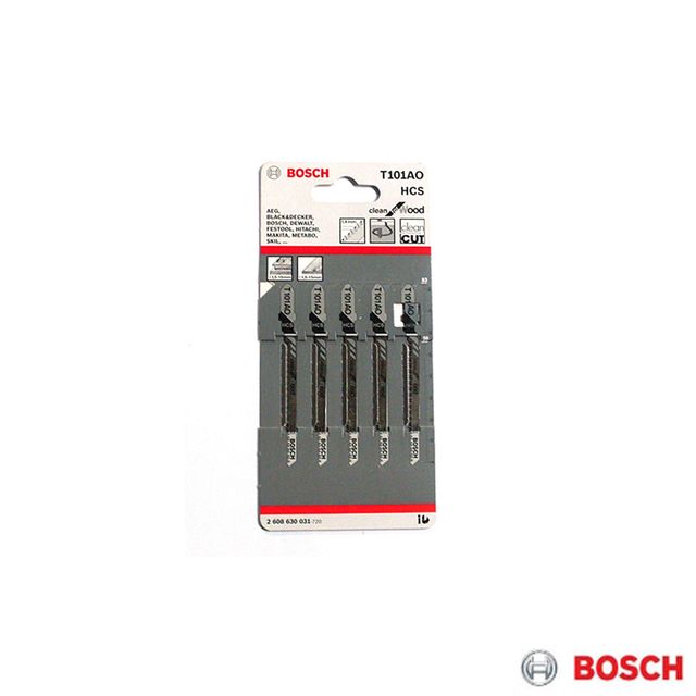 BOSCH 목재용직소날T101AO 5PCS 공구 수공구 수작업공