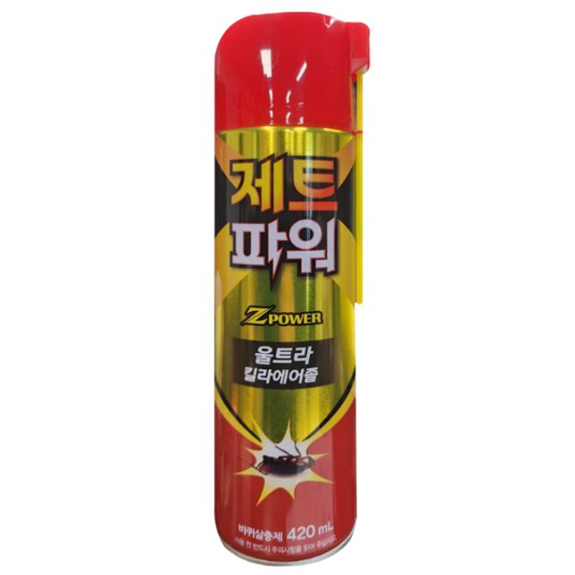 제트파워 울트라 킬라 에어졸 바퀴 살충제 1개