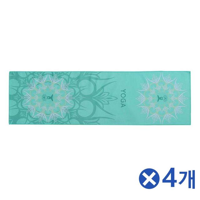 TBZ 빠른건조 어셉션 스포츠타올x4개 운동타월 헬스장수건