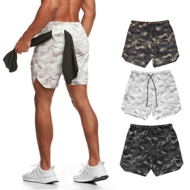 남성 밀리터리 스타일 트레이닝 반바지 운동복