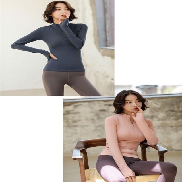 상의 풀오버자켓 하프집업 요가 스판집업 필라테스