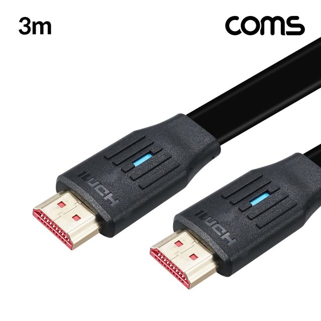 HDMI V2 1 케이블 UHD 3m 플랫 타입