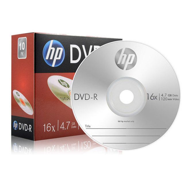슬림 4.7GB 10장 케이스) HP 16x Media (1P DVD-R
