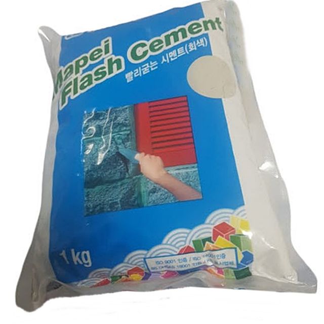 빨리굳는 시멘트 회색1kg