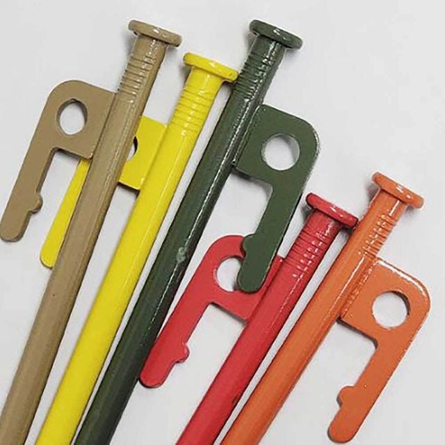 컬러 단조팩 캠핑 20cm 고정 텐트