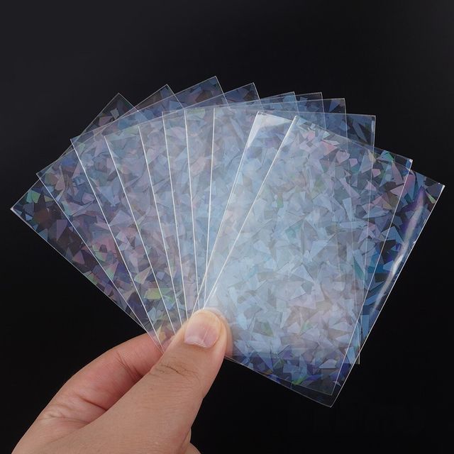 사진소품 포토카드홀더 10P 투명 포토 슬리브 57x88mm