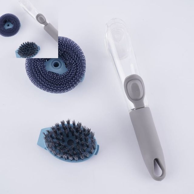손잡이 설거지 세척 브러시 수세미 솔 설겆이 브러쉬 주방 세제 주방청소솔 핸들브러시 식기세척솔 욕실세