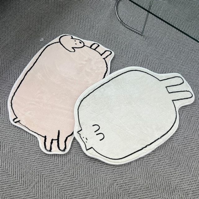 발판 러그 포근 욕실 인테리어 뚱냥뚱멍발매트 주방