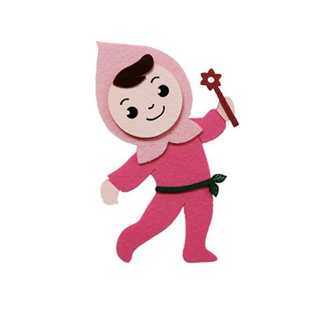 펠트 숲속의요정(분홍) 환경판꾸미기 교실 게시판