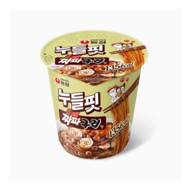 농심 누들핏 짜파구리맛 41.5gx8컵