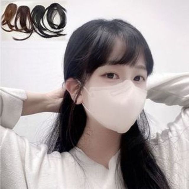 시스루뱅 앞머리 라이트브라운 L6-133