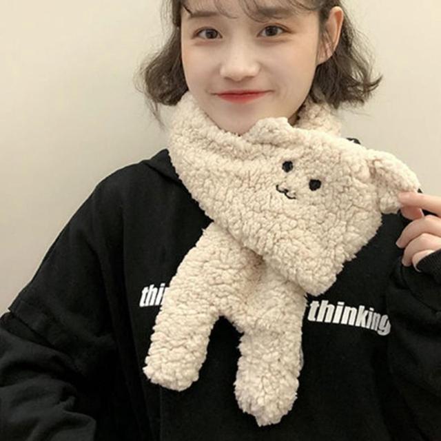캐릭터 쁘띠 목도리 패션 머플러 커플 목도리