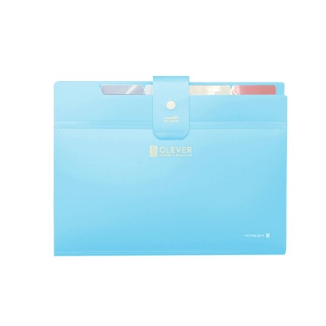 모닝글로리 클레버 5분류 도큐멘트 화일, A4 영수증 보관