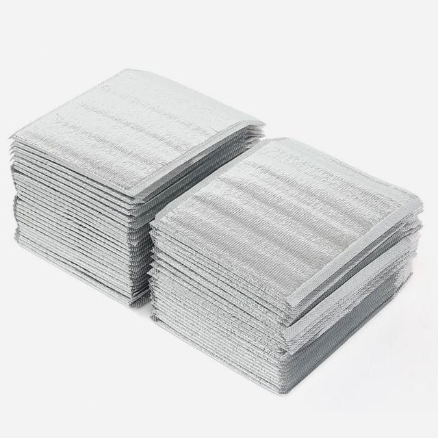 은박 보냉봉투 50p 접착식 20x20cm 보냉팩