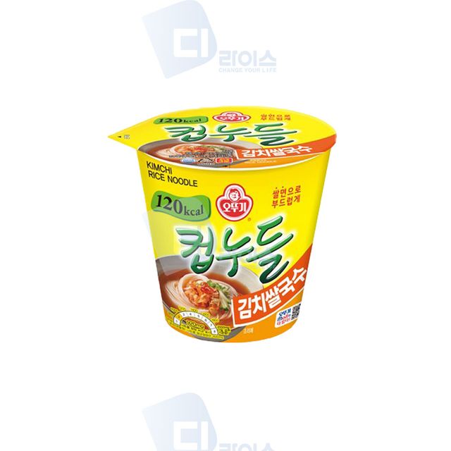오뚜기 컵누들 김치쌀국수 소컵 15개 1박스