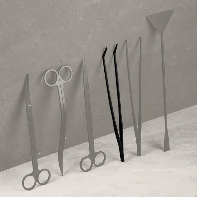 곡선형 어항 파충류 집게 48cm