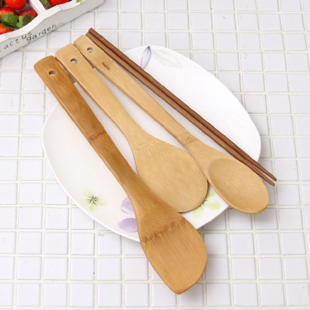 혜명몰 대나무웰빙키친세트 대나무조리도구 나무조리도구 조리기구세트 조리도구세트 대나무주걱