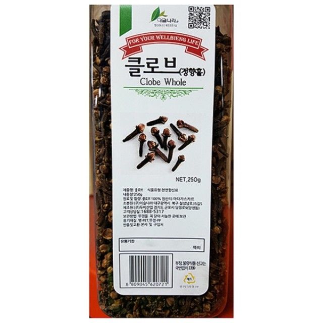 클로브(홀 이슬 250g)X12