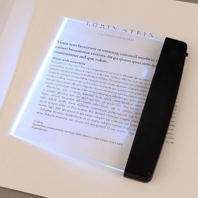 무선독서등 미니독서등 LED 패널 북라이트