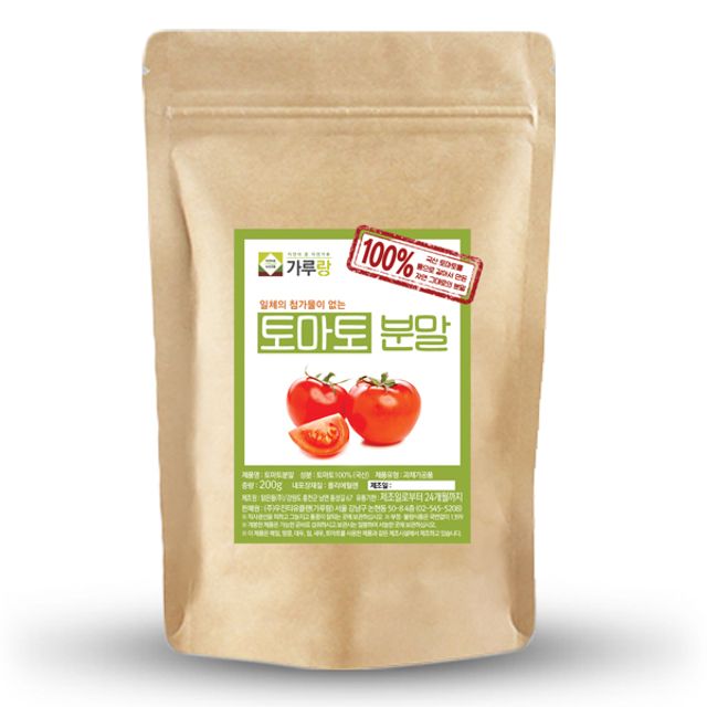 가루랑 순수 국산 토마토분말 선식 200g