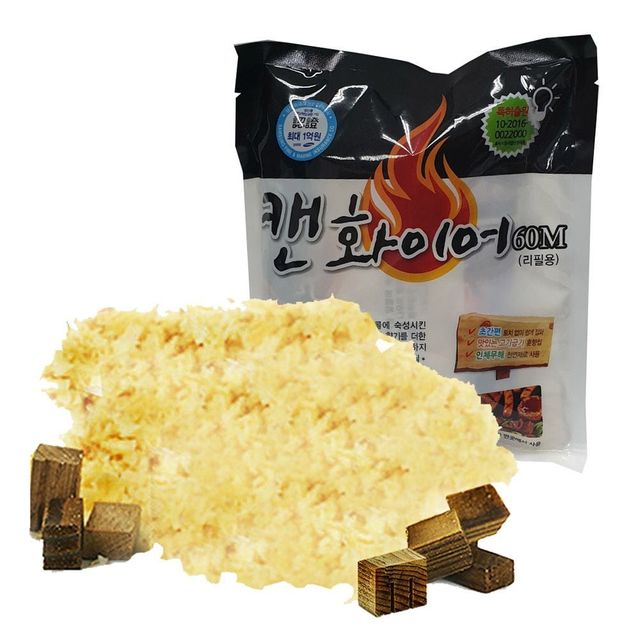 바비큐점화제 통나무착화 캠프파이어용 200g