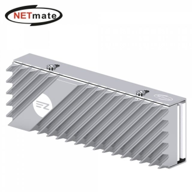강원전자 넷메이트 M.2 SSD 알루미늄 방열판 (실버) (EZDIY-FAB) NM-DPI07510