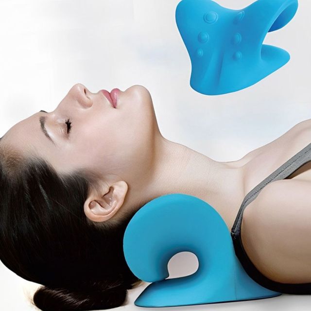 지압넥스트레쳐 일자목 거북목 긴장감회복 브이라인 목교정기 이완하는